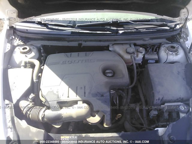 1G1ZA5E19BF275135 - 2011 CHEVROLET MALIBU LS 白色 照片 10