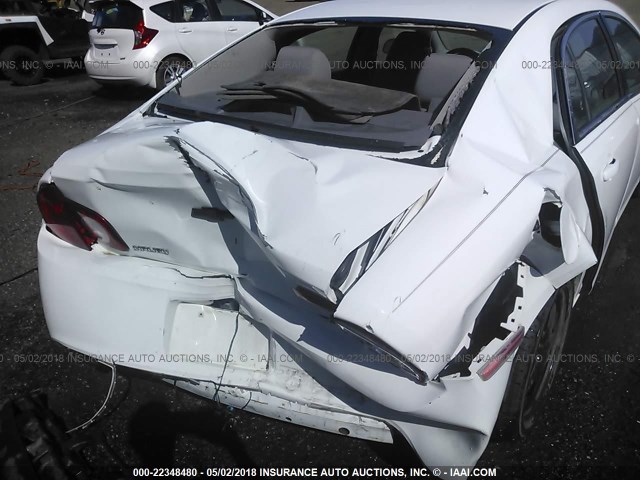 1G1ZA5E19BF275135 - 2011 CHEVROLET MALIBU LS 白色 照片 6