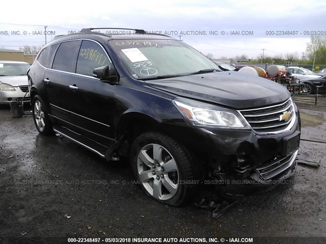 1GNKVJKD6GJ237197 - 2016 CHEVROLET TRAVERSE LTZ BLACK photo 1