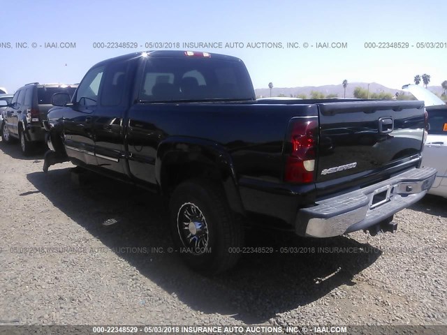 1GCHC29U04E374547 - 2004 CHEVROLET SILVERADO C2500 HEAVY DUTY BLACK photo 3