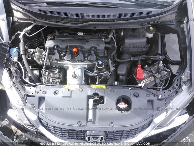 19XFB2F97FE241589 - 2015 HONDA CIVIC EXL BLACK photo 10