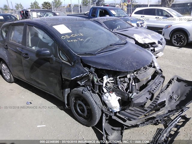 3N1CE2CP9EL388541 - 2014 NISSAN VERSA NOTE S/S PLUS/SV/SL BLACK photo 1
