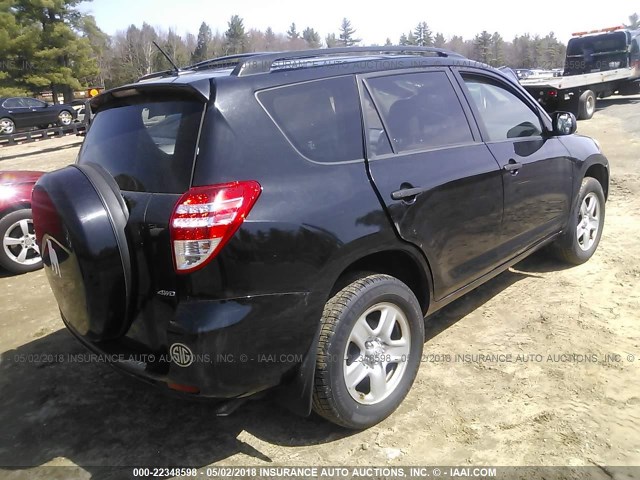 JTMJF4DV2A5028290 - 2010 TOYOTA RAV4 BLACK photo 4