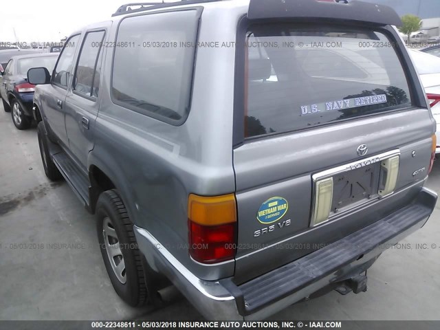 JT3VN39W1S0215782 - 1995 TOYOTA 4RUNNER VN39 SR5 SILVER photo 3