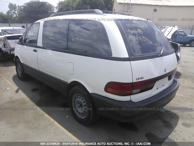 JT3AC14R3S1161969 - 1995 TOYOTA PREVIA LE WHITE photo 3