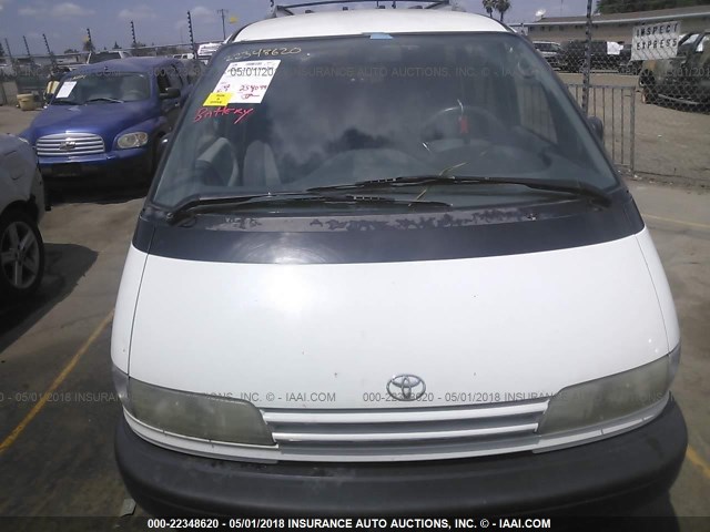 JT3AC14R3S1161969 - 1995 TOYOTA PREVIA LE WHITE photo 6