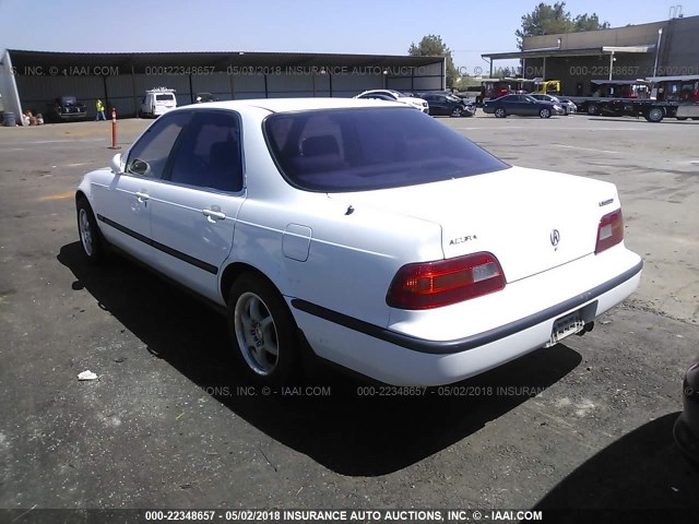 JH4KA7668NC032502 - 1992 ACURA LEGEND L WHITE photo 3