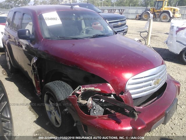 3GNDA13D38S567236 - 2008 CHEVROLET HHR LS RED photo 1