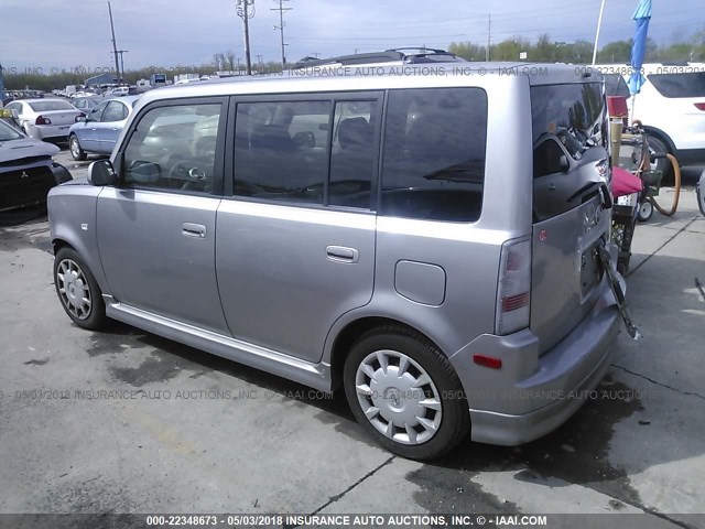JTLKT324X64071097 - 2006 TOYOTA SCION XB GRAY photo 3