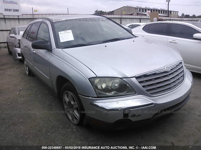 2C4GM68405R386638 - 2005 CHRYSLER PACIFICA TOURING SILVER photo 1