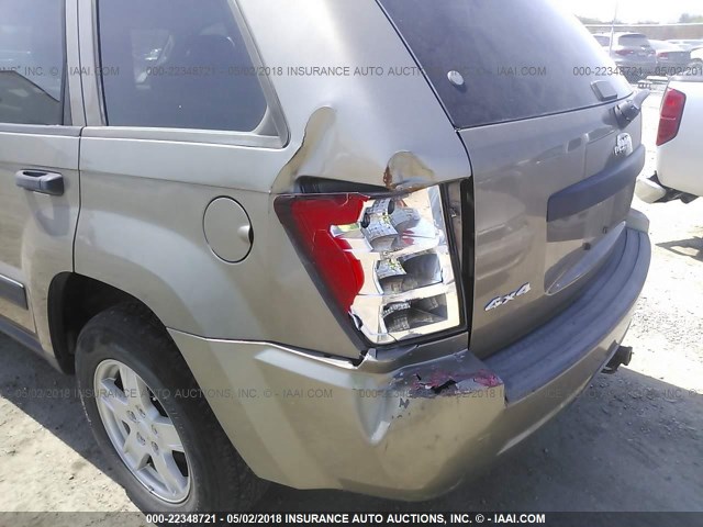 1J4GR48K35C507976 - 2005 JEEP GRAND CHEROKEE LAREDO/COLUMBIA/FREEDOM 金色 照片 6