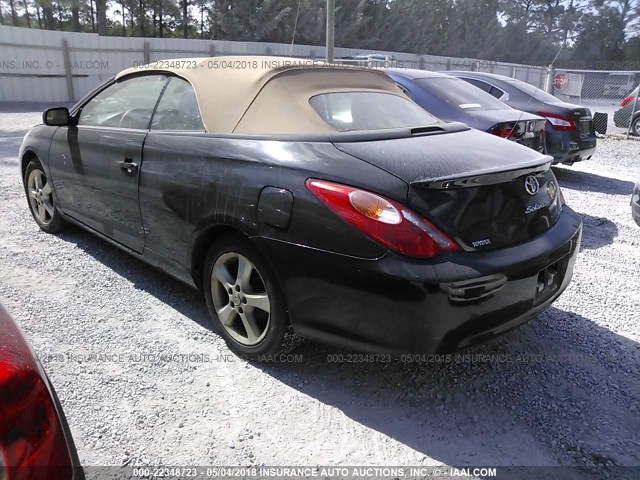 4T1FA38P46U082595 - 2006 TOYOTA CAMRY SOLARA SE/SLE BLACK photo 3