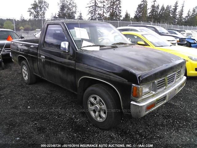 1N6SD11S3VC427355 - 1997 NISSAN TRUCK XE BLACK photo 1