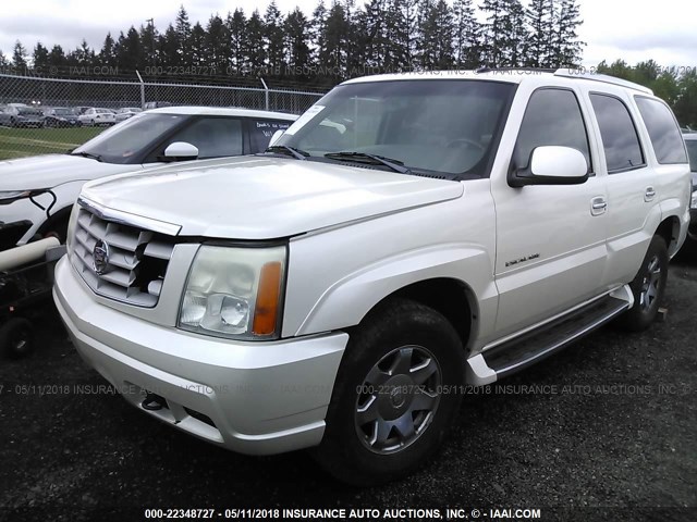 1GYEK63N73R163023 - 2003 CADILLAC ESCALADE LUXURY თეთრი ფოტო 2