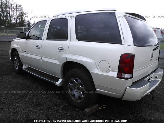 1GYEK63N73R163023 - 2003 CADILLAC ESCALADE LUXURY თეთრი ფოტო 3
