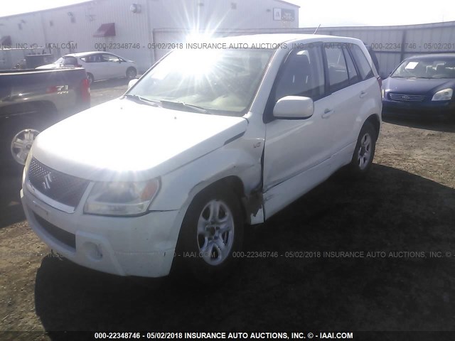 JS3TD941364101206 - 2006 SUZUKI GRAND VITARA  WHITE photo 2