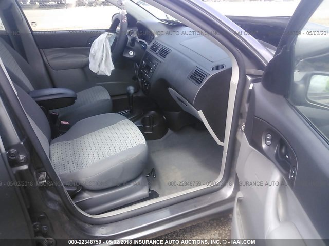 1FAFP34N87W280356 - 2007 FORD FOCUS ZX4/S/SE/SES 灰色 照片 5