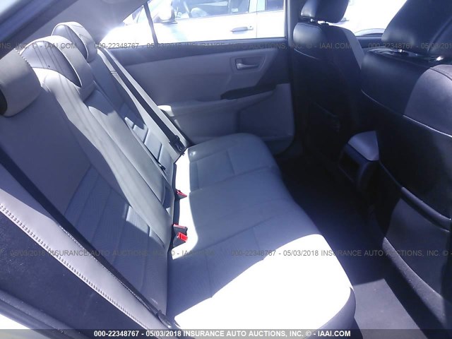 4T1BF1FK4GU191345 - 2016 TOYOTA CAMRY LE/XLE/SE/XSE SILVER photo 8