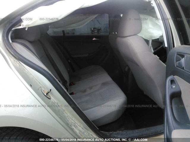 3VWLL7AJ7EM282336 - 2014 VOLKSWAGEN JETTA TDI TAN photo 8