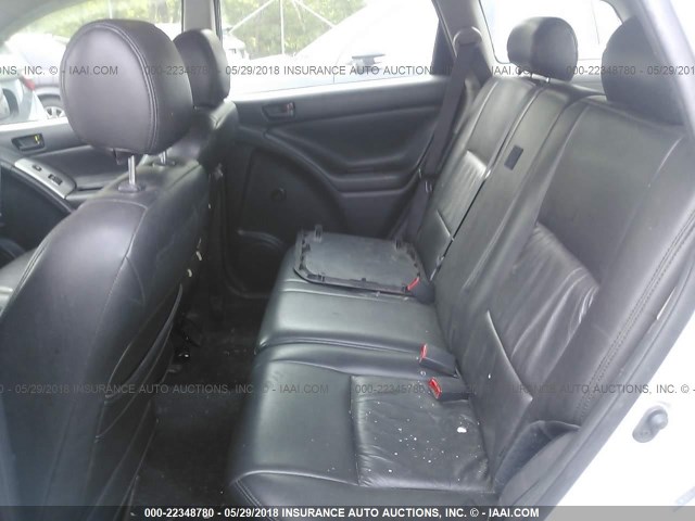 2T1LR32EX6C558207 - 2006 TOYOTA COROLLA MATRIX XR SILVER photo 8