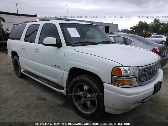 1GKFK66U93J125289 - 2003 GMC YUKON XL DENALI WHITE photo 1