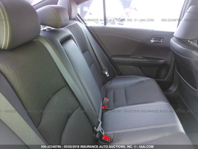 1HGCR2F54GA070205 - 2016 HONDA ACCORD SPORT მუქი ყავისფერი ფოტო 8