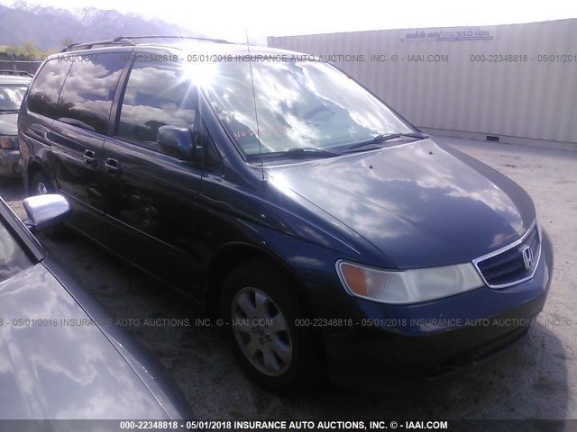 5FNRL18633B127473 - 2003 HONDA ODYSSEY EX GRAY photo 1