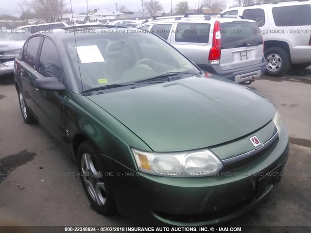 1G8AL52FX3Z162769 - 2003 SATURN ION LEVEL 3 GREEN photo 1