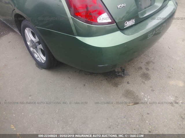 1G8AL52FX3Z162769 - 2003 SATURN ION LEVEL 3 GREEN photo 6