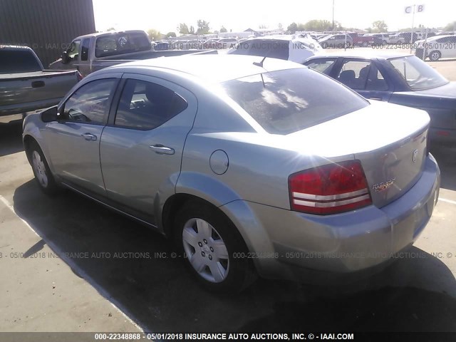 1B3LC46J58N190132 - 2008 DODGE AVENGER SE GRAY photo 3