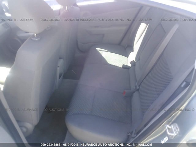 1B3LC46J58N190132 - 2008 DODGE AVENGER SE GRAY photo 8