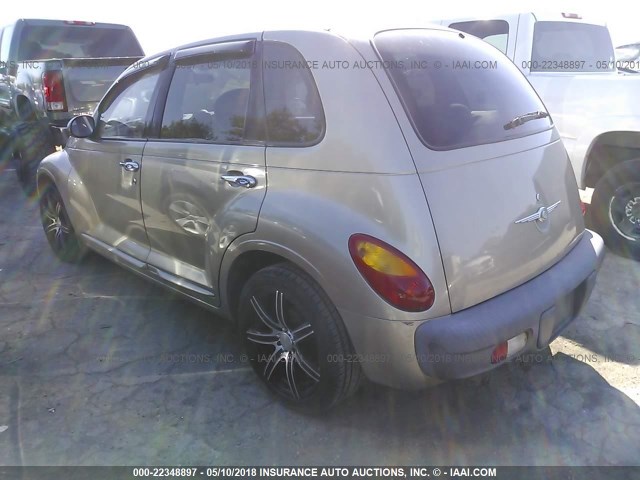 3C4FY48BX2T337202 - 2002 CHRYSLER PT CRUISER CLASSIC 棕色 照片 3