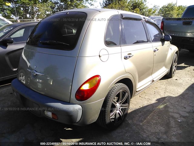 3C4FY48BX2T337202 - 2002 CHRYSLER PT CRUISER CLASSIC TAN photo 4