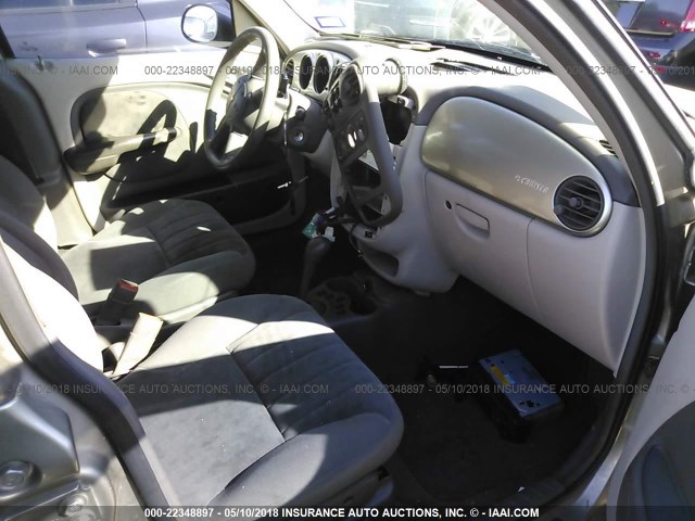 3C4FY48BX2T337202 - 2002 CHRYSLER PT CRUISER CLASSIC 棕色 照片 5