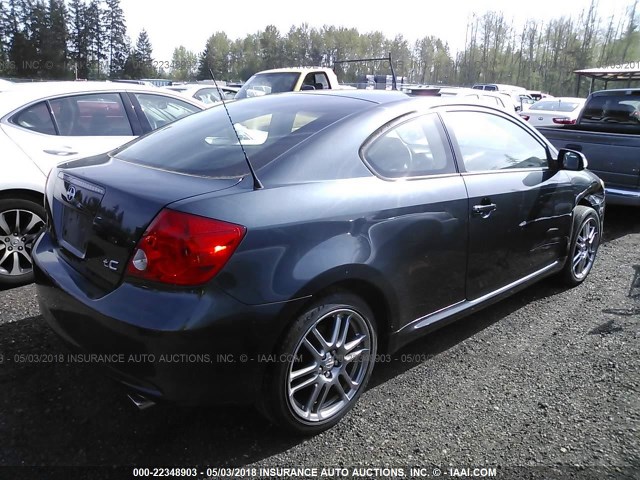 JTKDE177560085446 - 2006 TOYOTA SCION TC 灰色 照片 4