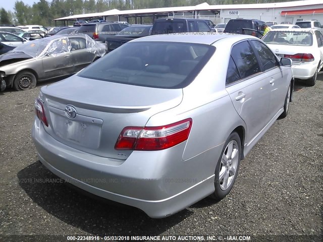 4T1BE46K29U327365 - 2009 TOYOTA CAMRY SE/LE/XLE 银色 照片 4