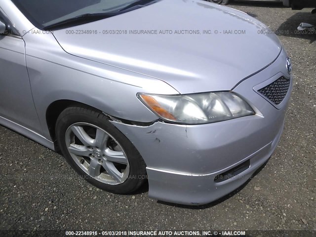 4T1BE46K29U327365 - 2009 TOYOTA CAMRY SE/LE/XLE 银色 照片 6