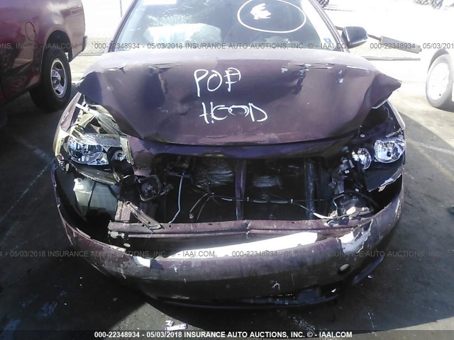 JTKDE167160118833 - 2006 TOYOTA SCION TC 紫色 照片 10