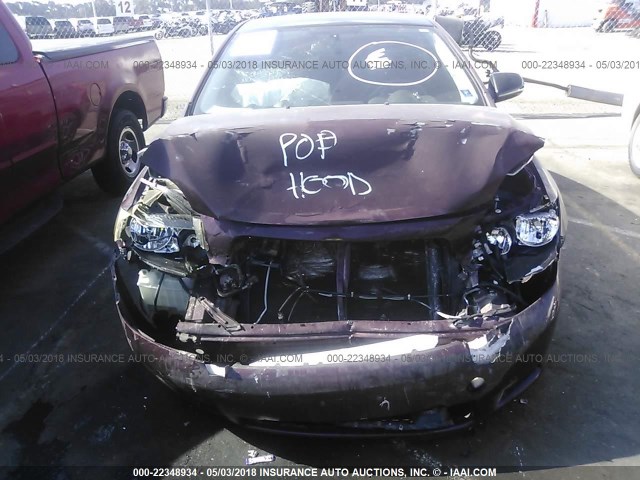 JTKDE167160118833 - 2006 TOYOTA SCION TC 紫色 照片 6