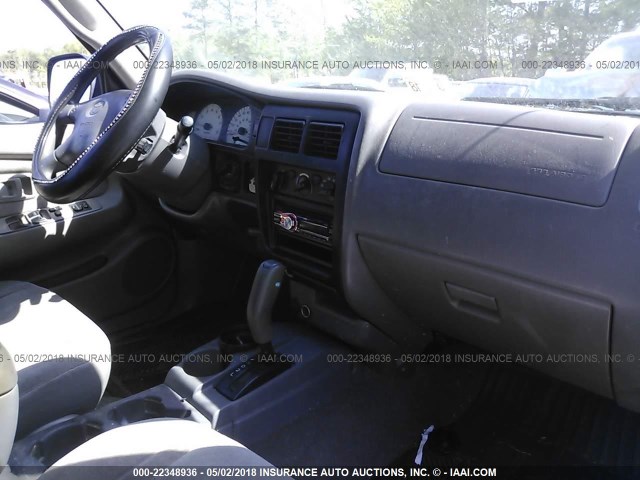 5TEGN92N03Z150465 - 2003 TOYOTA TACOMA DOUBLE CAB PRERUNNER MAROON photo 5