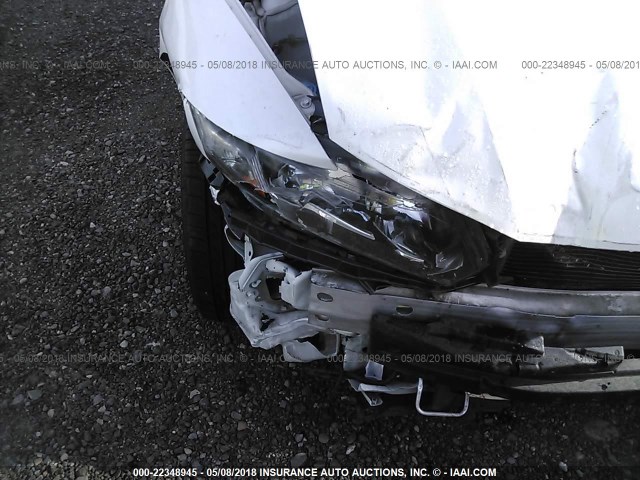 19XFB2F98DE249729 - 2013 HONDA CIVIC EXL WHITE photo 6