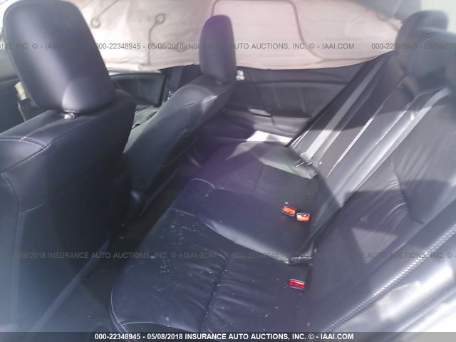 19XFB2F98DE249729 - 2013 HONDA CIVIC EXL WHITE photo 8