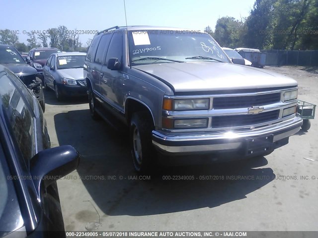 1GNEK13R5XJ508718 - 1999 CHEVROLET TAHOE K1500 GOLD photo 1