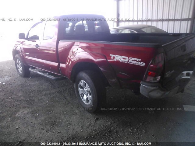 5TETU62N56Z287180 - 2006 TOYOTA TACOMA PRERUNNER ACCESS CAB RED photo 6