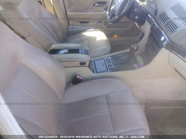 WBAGJ8328VDM03034 - 1997 BMW 740 IL GREEN photo 5