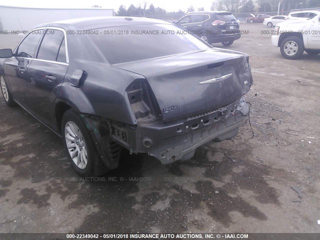 2C3CCAAG3EH288867 - 2014 CHRYSLER 300 GRAY photo 6