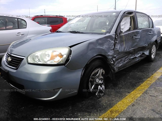 1G1ZS58F78F108611 - 2008 CHEVROLET MALIBU LS ნაცრისფერი ფოტო 2