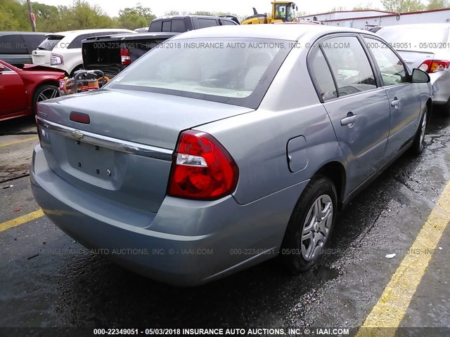 1G1ZS58F78F108611 - 2008 CHEVROLET MALIBU LS ნაცრისფერი ფოტო 4