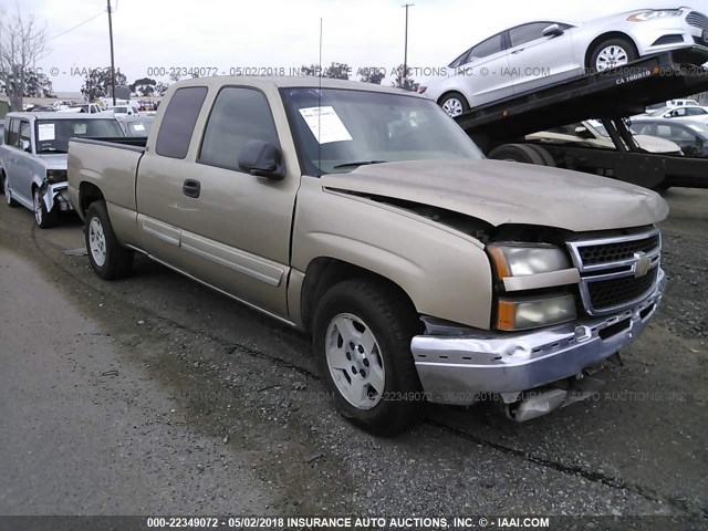 1GCEC19Z06Z223146 - 2006 CHEVROLET SILVERADO C1500 GOLD photo 1