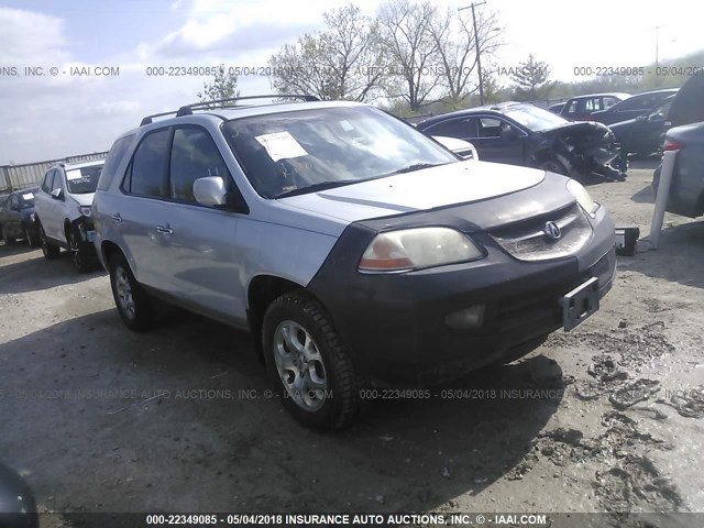 2HNYD18661H508714 - 2001 ACURA MDX TOURING SILVER photo 1